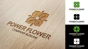 Power - Flower Logo - Logos & Graphics