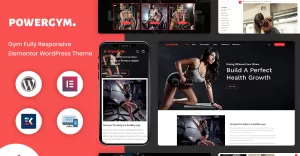 PowerGym - Multipurpose Gym Fitness & Bodybuilding WordPress Theme