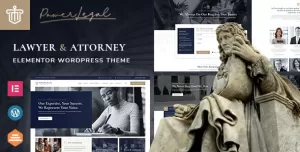 Powerlegal - Law, Lawyer & Attorney WordPress Theme