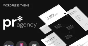 PR Agency - PR Agency Elementor-based WordPress Theme