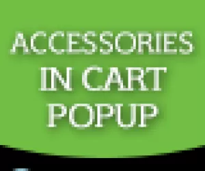 Prestashop Accessories in Cart Popup