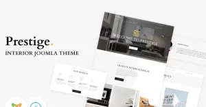Prestige - Interior Design Multipage Joomla Template