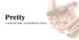 Pretty - Minimal Makeup Responsive Wordpress Theme