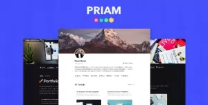 Priam – Personal Portfolio Theme for Hugo