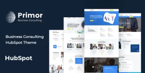 Primor - Business Consulting HubSpot Theme