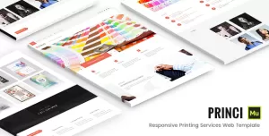 Printing Services Muse Template