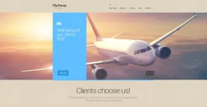 Private Airline Drupal Template