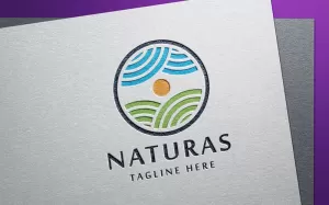 Pro Field Nature Landscape Logo
