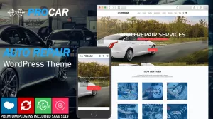 Procar - Auto and Car Services WordPress Theme - Themes ...