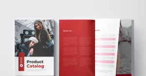 Product Catalog Layout Template Design or Product Catalogue Design