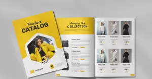 Product catalogue design or Catalog layout design