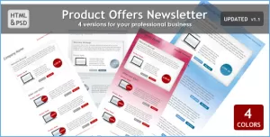 Product Offers Newsletter