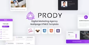 Prody - Digital Marketing Agency HTML5 Template