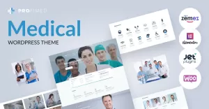 Profimed - Medical Website WordPress Theme - TemplateMonster
