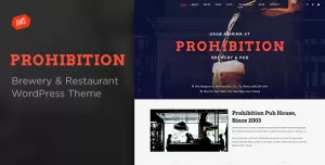 Prohibition - Brewery & Restaurant Theme