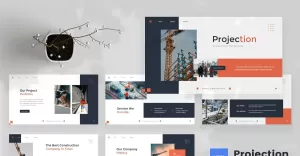 Projection — Construction Keynote Template - TemplateMonster