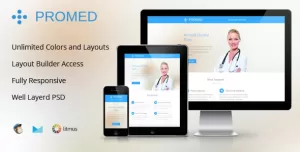 Promed-Health Marketing Responsive Email Template