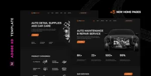 ProMotors – Car Service and Detailing Template for XD