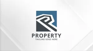 Property - Real Estate - Letter P Logo - Logos & Graphics