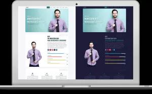 Psume - One Page Personal Portfolio & Resume HTML Website Template