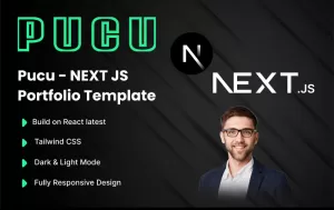 Pucu - NextJS Portfolio Web Template - TemplateMonster