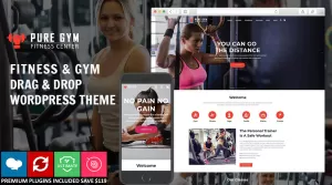 PureGym - Gym and Business WordPress Theme - Themes ...