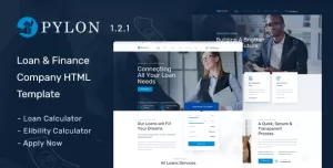 Pylon - Loan & Finance Company HTML Template