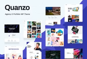 Quanzo - Personal Portfolio WordPress Theme