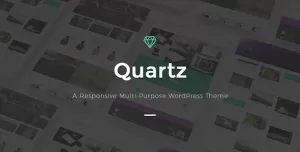 Quartz - A Responsive Multi-purpose WordPress Theme