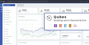 Qubis - Multipurpose Bootstrap Admin Template