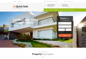 Quick Sale - Single Property Real Estate Theme