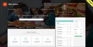 QuickFood PSD - Delivery or Takeaway Food