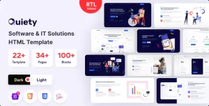 Quiety – Software & IT Solutions HTML Template