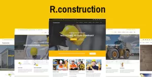 R.construction- Construction HTML Template