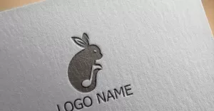 Rabbit Music Logo Template