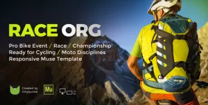 RaceOrg - Pro Cycling Mountain Bike Event / Race / Competition Muse Template