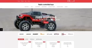 Radio Controlled Toys Responsive OpenCart Template