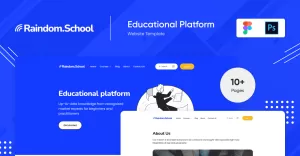Raindom Academy - Education Web Design - TemplateMonster