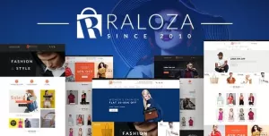 Raloza - Fashion Luxury Website Template based on Bootstrap