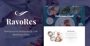 RavoRes - Multipurpose Restaurant & Cafe WordPress Theme