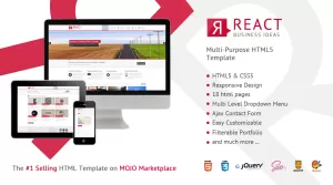 React - Multi-Purpose HTML5 Template