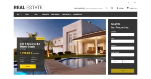 Real Estate Business PrestaShop Theme - TemplateMonster