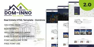 Real Estate HTML Template - Dominno