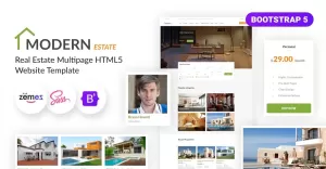 RealHouse - Real Estate Multipage HTML5 Website Template