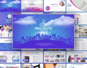 Realincite- Real Estate - Keynote template - TemplateMonster