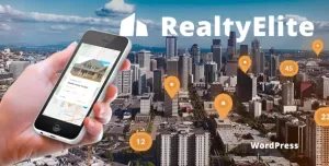 RealtyElite - Real Estate & Property Sales WordPress Theme