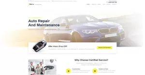ReCar - Auto Repair Multipage Clean Joomla Template
