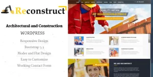 Reconstruct- Construction and Builder WP Theme