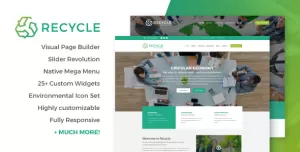 Recycle - Environmental & Green Business WordPress Theme
