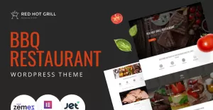 Red Hot Grill - Restaurant WordPress Theme - TemplateMonster